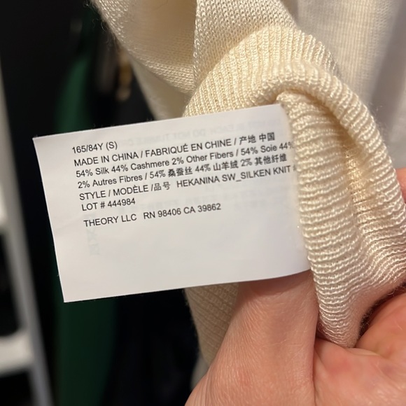 Cashmere/Silk Tie collared shirt - Picture 5 of 5